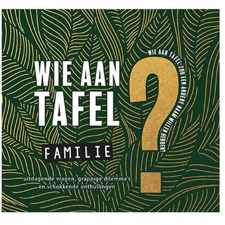 Wie Aan Tafel? Familie