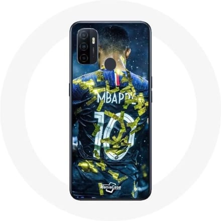 Coque de téléphone - Maniacase - Oppo A53 - Kylian Mbappé - Protection contre les chocs - Souple