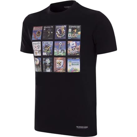 COPA - Panini FIFA WK Collage T-shirt - Heren - Zwart - S