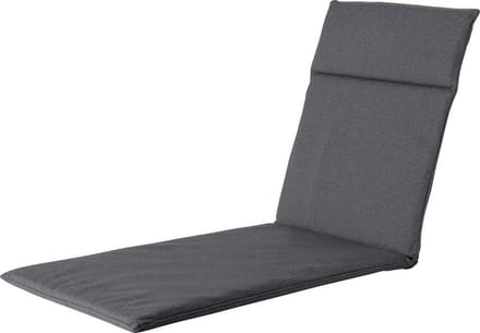 Madison - Tuinkussen - Outdoor - 190 x 60cm - Manchester Grijs - Ligbedkussen