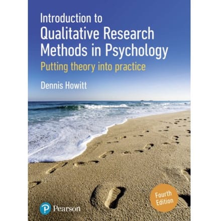 Introduction To Qualitative Research Methods In Psychology - Howitt, Dennis