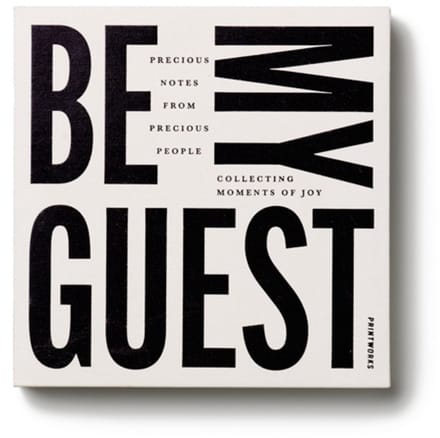 Printworks Gastenboek - Zwart/Wit