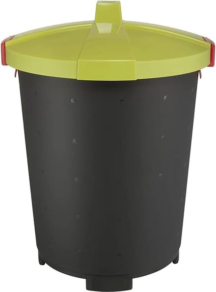 Vuilnisbak met Afsluitbaar Deksel - 45 L, Ruimtebesparend en Stijlvol Design