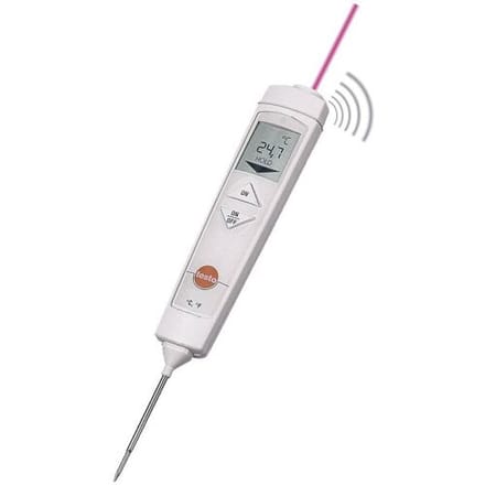 testo 826-T4 Infrarood-thermometer Optiek 6:1 -30 - +300 °C Contactmeting