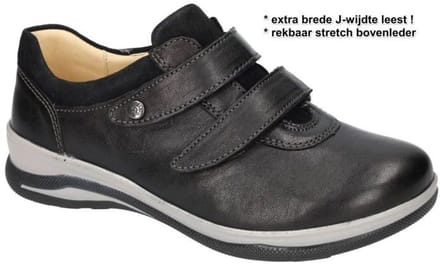 Fidelio Hallux -Dames - zwart - sneakers - maat 38
