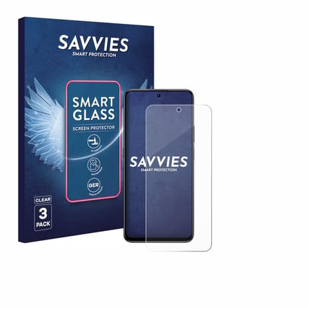 3 Stuks Savvies Screenprotector - geschikt voor Honor 400 Smart 4G - beschermfolie glas transparant