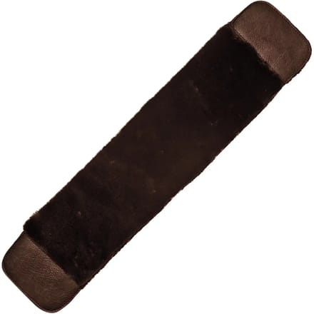 Saddle cover voor paard van synthetisch schapenvacht Burioni Western