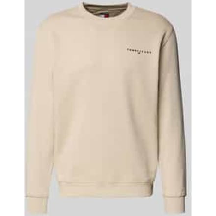 Regular fit sweatshirt van katoenmix