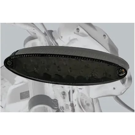 LED achterlicht voor motor met nummerplaatverlichting Brazoline Shin Yo Number1