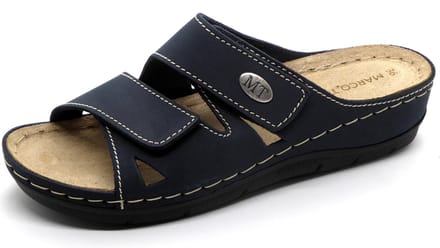 Marco Tozzi Dames Slipper - 27512-28-805 Blauw - Maat 41