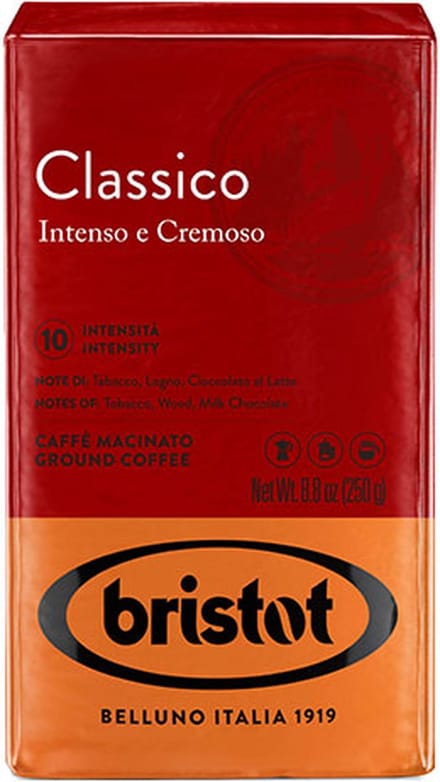 Bristot Classico gemalen koffie - 250 gram