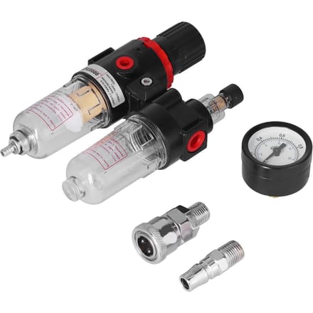 AFC2000 Luchtbronprocessor Automatische Afvoer Olie-Water Scheiding Luchtfilter Drukregeling