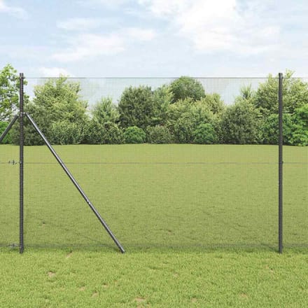 vidaXL - Gelast - gaashek - 5000 - x - 150 - cm - Grijs