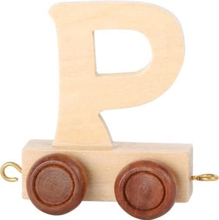 Small Foot - Wooden Letter Train - P
