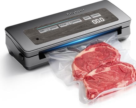 Vacuum Sealer Machine - Krachtige Voedselopslag met Digitale Countdown en Snijmechanisme