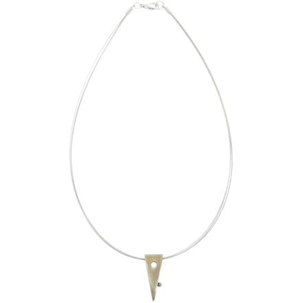 Behave – Ketting dames – staaldraad 41 cm – geometrisch design