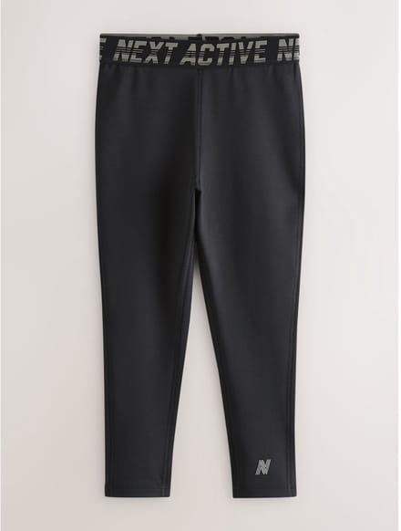 Next - Jongens - Leggings basislaag - Zwart