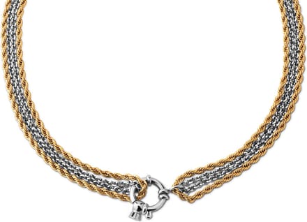 Melano Friends Ketting Olivia Goud/Zilver | incl Twisted hanger