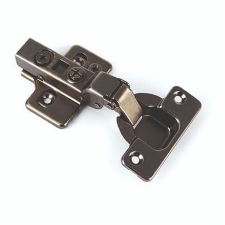 Zwart Softclose scharnier middenwand 110°