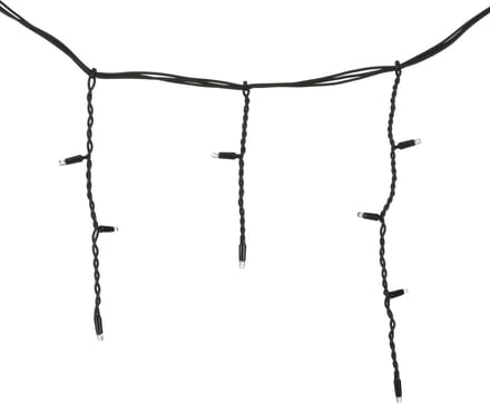 Luca Lighting - Snoer extra Icicle Luca Connect XP lengte 2 meter hoogte 100 cm met 100 lampjes - Warm wit