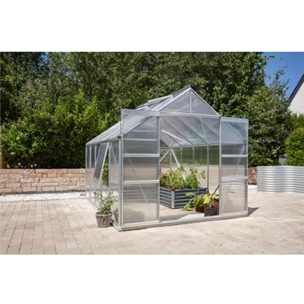 Vitavia Tuinkas Meridian 2 8300 - Polycarbonaat 6mm - Aluminium - 257x321x232cm