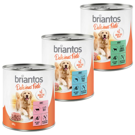 Briantos Delicious Paté Probeerpakket 6 x 800 g