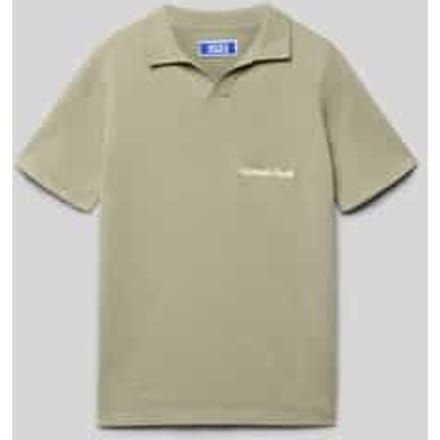 Regular fit Poloshirt met Gestikt logo Model 'Rebro'