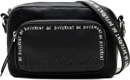Desigual Schoudertas Be Different Cambridge Across Body Bag Black Zwart
