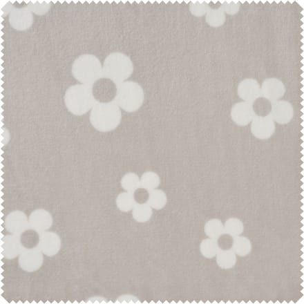Fleece stof "Bloemen"