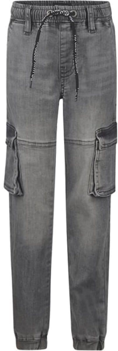 No Way Monday-Jongens Jeans-joggingbroek-Grey jeans