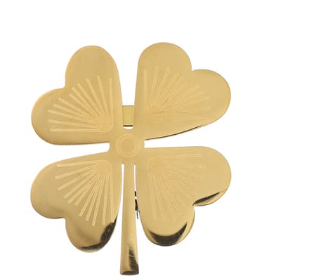 Go Dutch Label Tas Clover Broche Goud