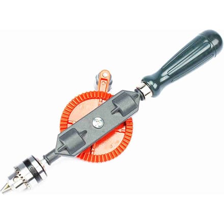 Handzwengelboor Volledig Stalen Gietwerk Boorboor Draagbare Mini Handmatige Boor met Dubbele Pignons Handboorgereedschap voor