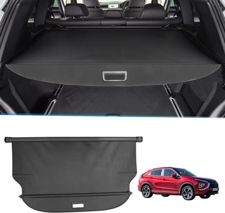 Zwarte Cargo Cover voor Mitsubishi Eclipse Cross - Bescherming, Stijl en Functionaliteit - 1 stuk