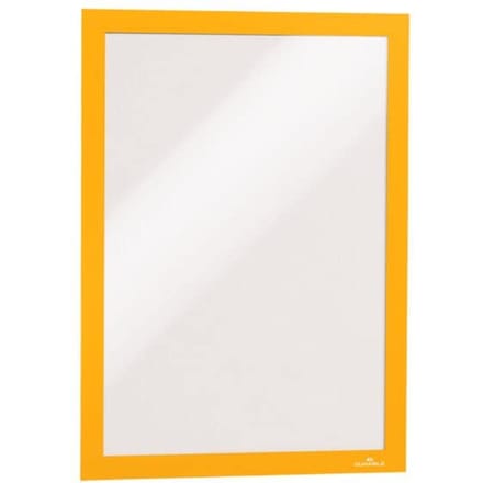 Durable 487204 DURAFRAME® Info-Rahmen Infoframe, zelfklevend DIN A4 Geel (b x h) 236 mm x 323 mm 2 stuk(s)