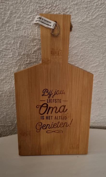 Borrelplankje - Oma