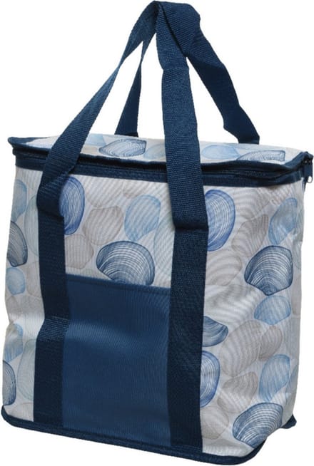 Decoris Koeltas Schelpen - 20 Liter - Maritiem - Polyester - Ritssluiting - Handig formaat