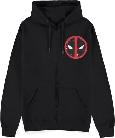 Marvel Deadpool - Family Portrait Vest met capuchon - 2XL - Zwart