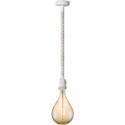 Home sweet home hanglamp Leonardo wit Pear - amber