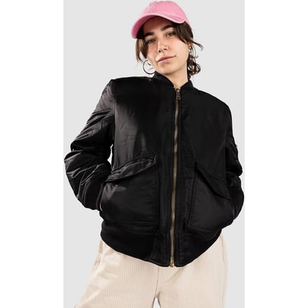 Brandit Sherpa Bomber Jacket Dames Tussenseizoensjas - zwart - S
