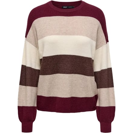 Regular fit pullover van viscosemix model 'LATIA'