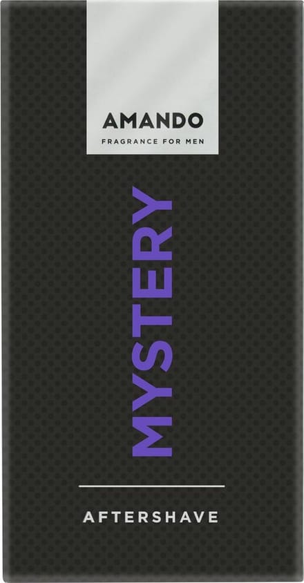 Amando - Mystery Aftershave - 6 x 50 ml - Voordeelverpakking