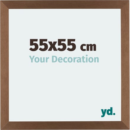 Your Decoration - Fotolijst 55x55 cm - MDF - Koper Decor - Mura