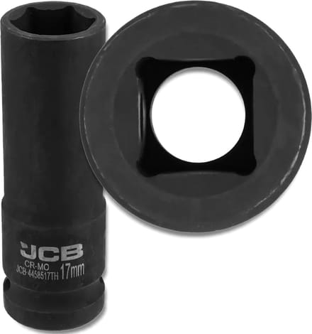 JCB - Klucz Nasadowy - Cienkościenny - Głęboka - 6-kątne