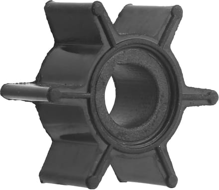 Waterpomp Waaier - Impeller Buitenboordmotor - Motoronderhoud Boot - Rubberen Constructie - 5.1 x 3.7 x 1.4 cm - Zwart
