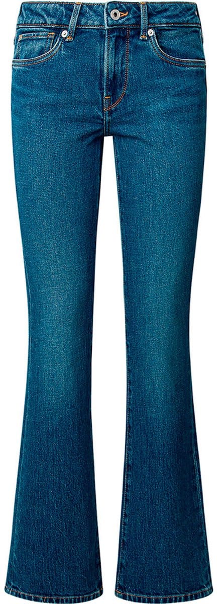 Pepe Jeans Pl204732 Cut Fit Spijkerbroek Blauw 28 / 32 Vrouw