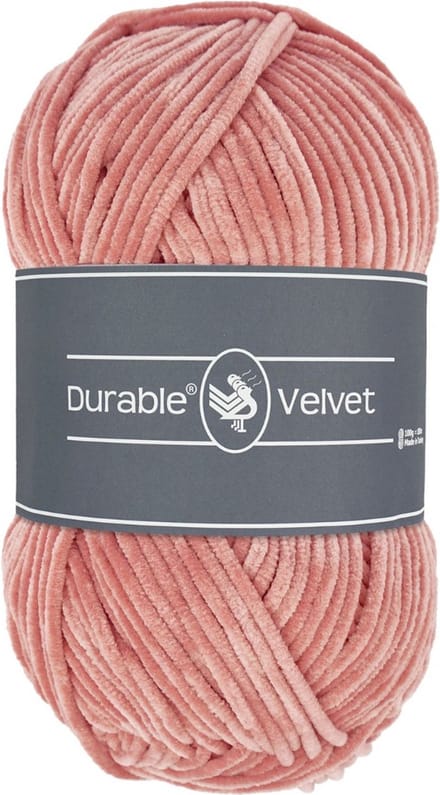 Durable Velvet - 225 vintage pink - Chenille Garen