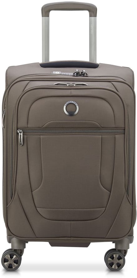 Delsey Helium DLX 55 cm Vergrootbare Handbagagekoffer - Bruin