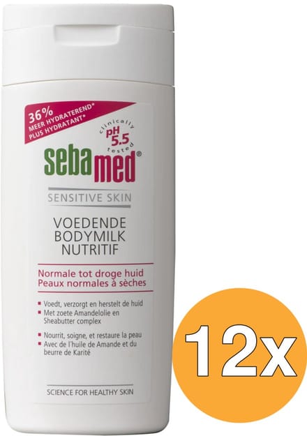 12x Sebamed Bodymilk (200 ml)
