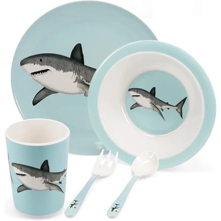 Kinderen melamine bord Rex London Sharks (x5)