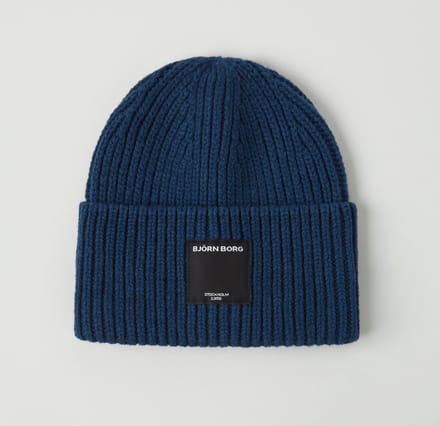 Björn Borg Centre knit beanie - petrol